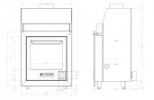 Termosemineul ALVA Panorama 18 kw 06